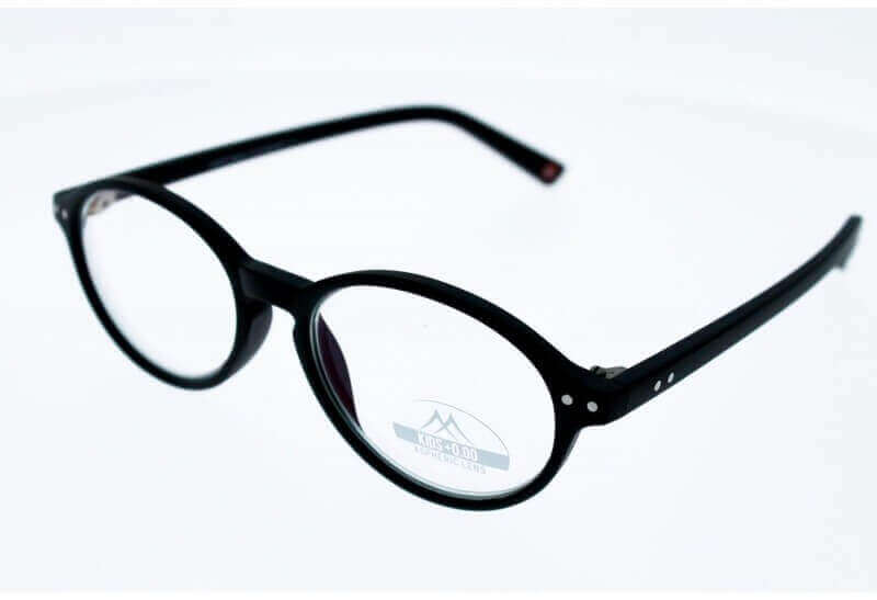 Lunettes Rondes Transparentes Demi-cadre - Style Sorcier/cosplay, Anti-lumière Bleue, Sans Correction