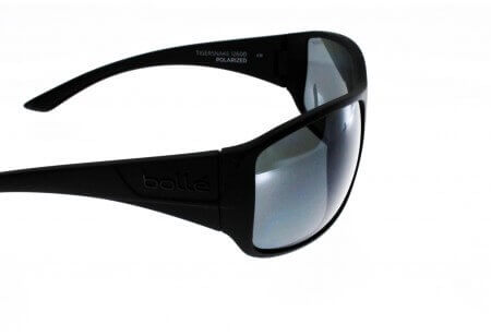 Lunettes De Soleil Bolle Acrylex Nylon Noir Verres Marron - Occasion Très Bon état, Fabriqué En France
