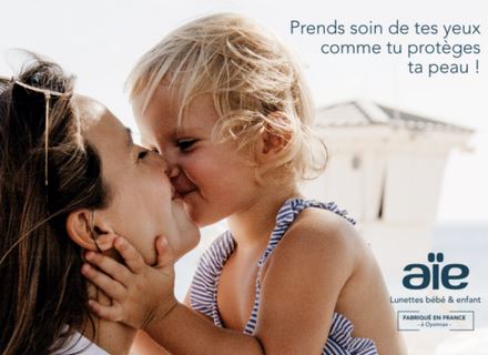 Visuel lunettes de soleil bébé AIE.JPG