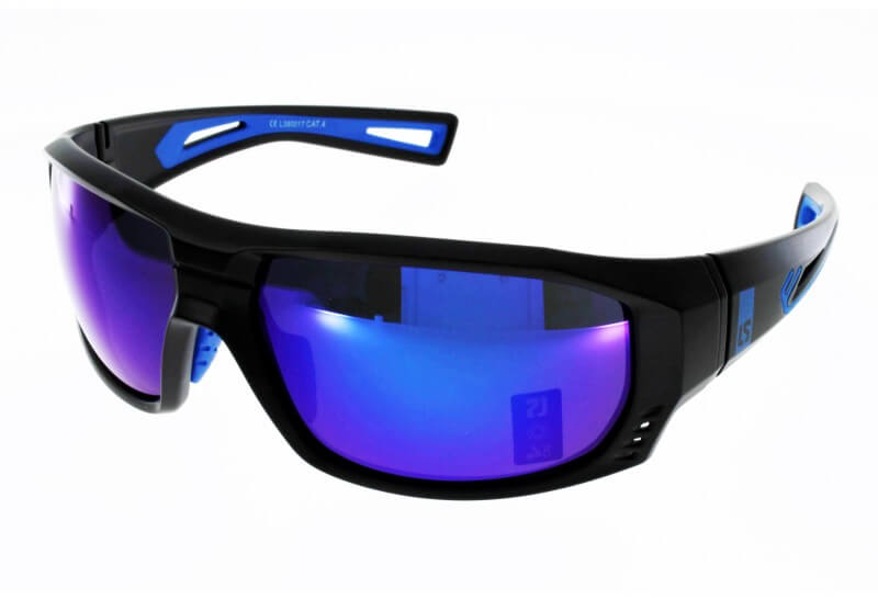 Lunettes de soleil adulte Loubsol Izoard 2.0 L380017 noir bleu catégorie 4