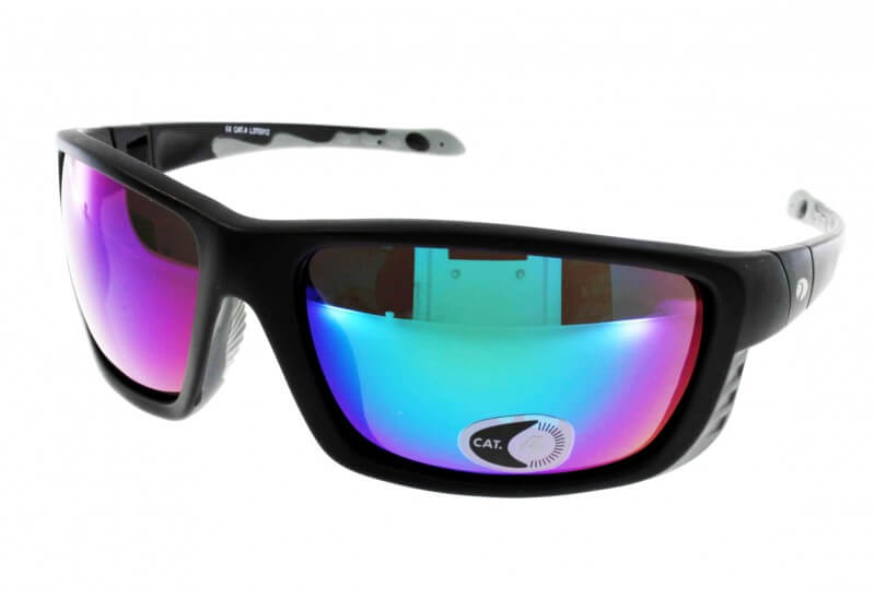 Lunettes de soleil MIXTE sport SKEENA Silki L370312 noir vert Cat 4